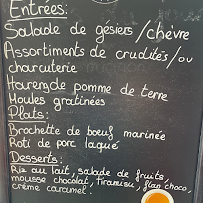 Restaurant de la Gare à Grisolles menu