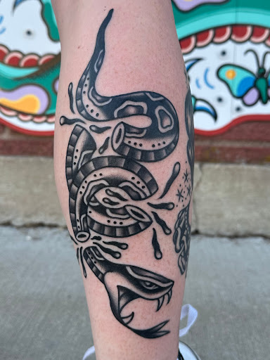 Explore tattoo ideas for chest, creative tattoo ideas in Oshkosh, available at Easy Street Tattoo