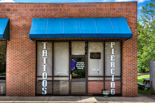 Explore men's tattoo ideas forearm, creative tattoo ideas in Auburn, available at Sugar Skulls CBD and Piercings