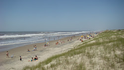 Photo de De la Barra Beach avec rivage droit, long
