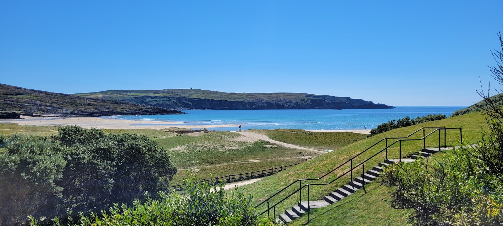 Foto di Barley Cove Beach e l'insediamento