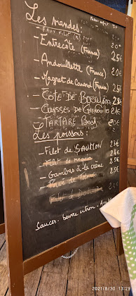 menu du restaurants AUBERGE PIC DE CRIGNE à Vitrolles