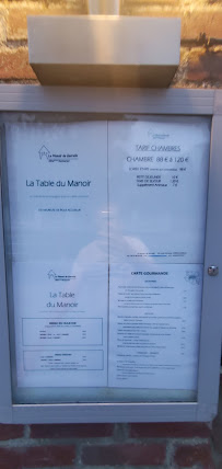 Restaurant Le Manoir de Gavrelle à Gavrelle - menu / carte
