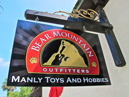 Outdoor Sports Store «Bear Mountain Outfitters Manly Toys And Hobbies», reviews and photos, 35 Hypolita St #105, St Augustine, FL 32084, USA