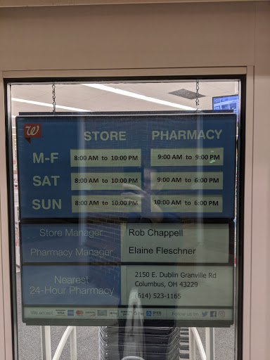 Walgreens, 748 N State St, Westerville, OH 43082, USA, 