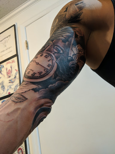 Explore men back tattoos ideas, creative tattoo ideas in Philadelphia, available at Body Graphics