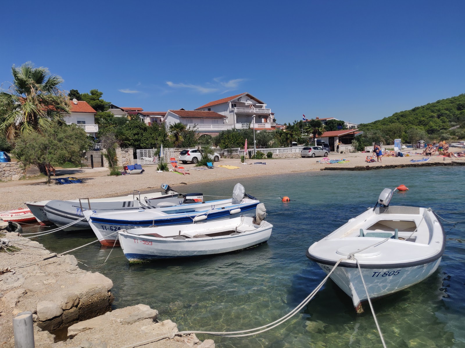 Photo de Pirovac II beach avec un niveau de propreté de très propre
