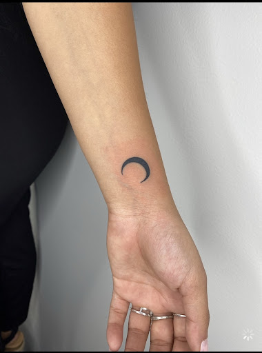 Explore 3 heart tattoo ideas, creative tattoo ideas in Baldwin, available at Moonlight Gallery