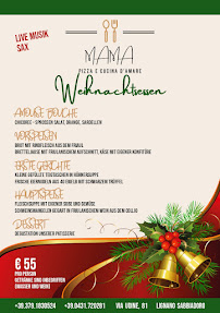 Menu / carte de mAmA - Cucina & Pizza à Lignano Sabbiadoro