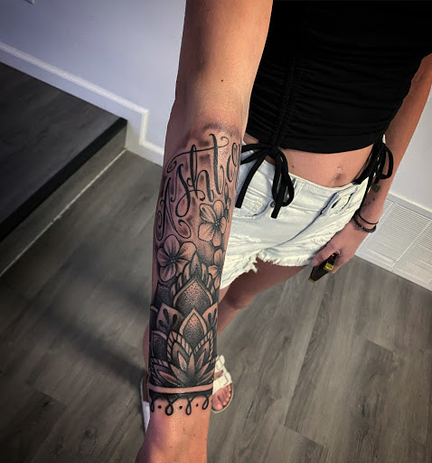 Explore tattoo ideas for men family, creative tattoo ideas in Belleville, available at Dark Horse Tattoo Company, LLC