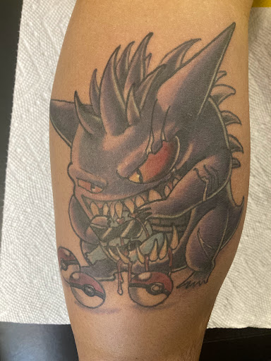 Explore bison tattoo ideas, creative tattoo ideas in Palm Harbor, available at Angry Owl Tattoo and Piercing