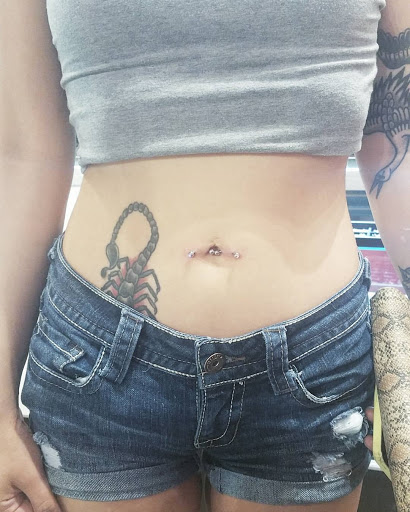 Explore leg tattoo placement ideas, creative tattoo ideas in Tucson, available at Sacred Art Tattoo Studio