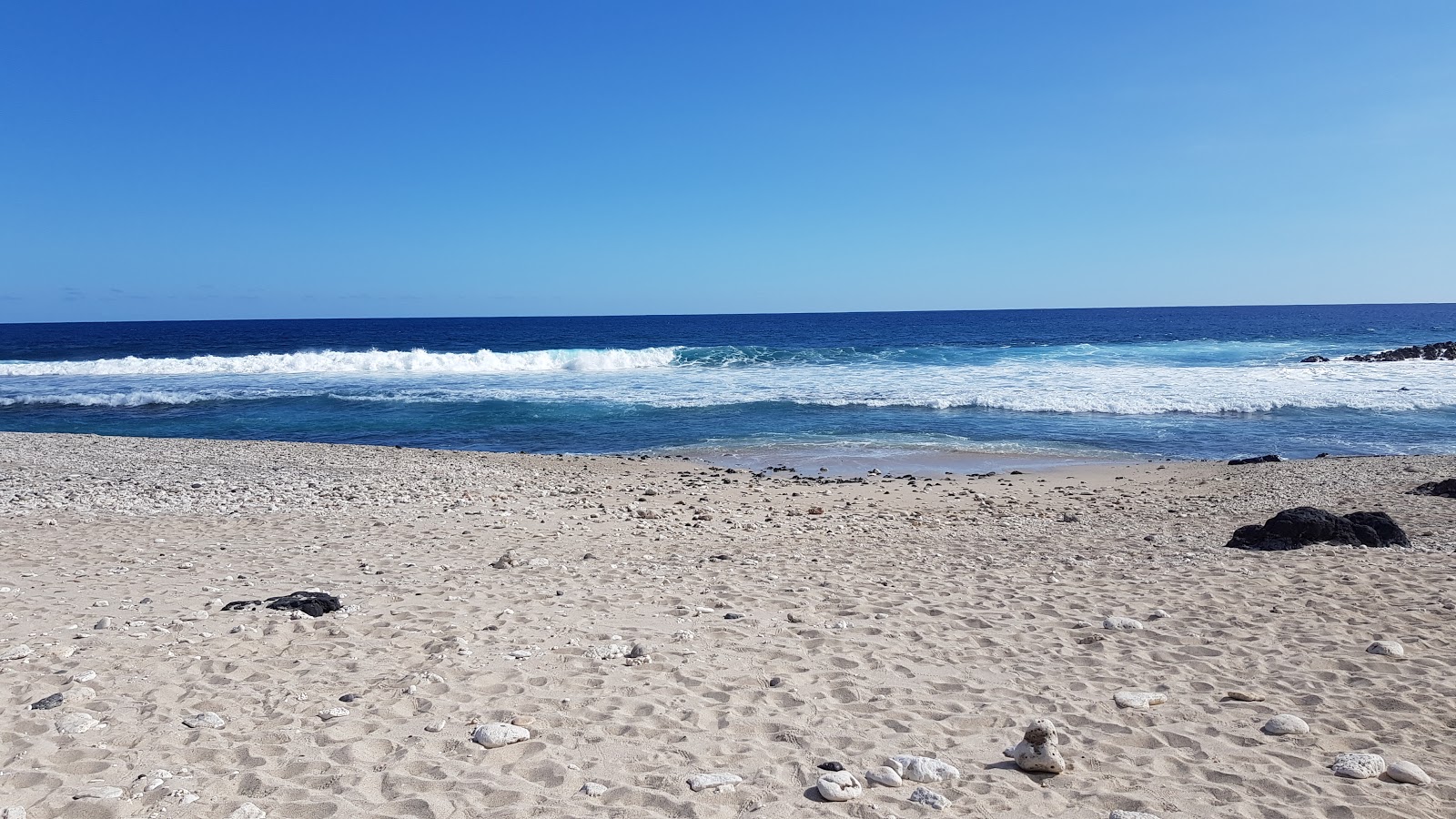Foto av Plage de la Souris Chaude med hög nivå av renlighet