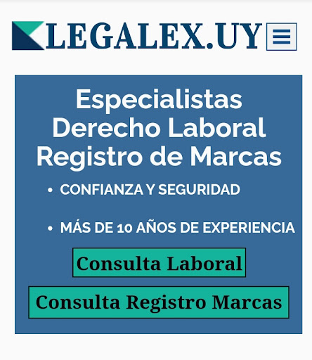 LEGALEX.UY - Abogados Laborales - Registro de Marcas