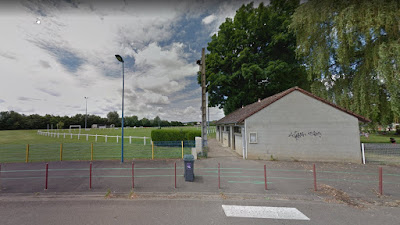 Terrain de football à Pusey