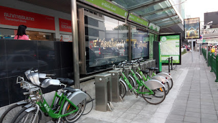 Bicycle rental point