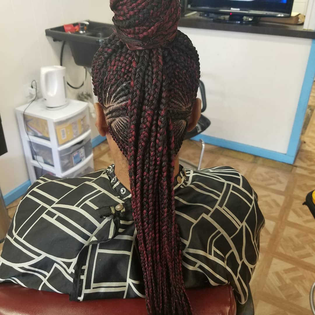 Creative African Hair Braiding