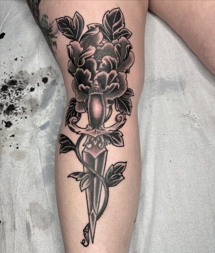 Explore stoic tattoo ideas, creative tattoo ideas in Edgewood, available at Wild Coyote Tattoo
