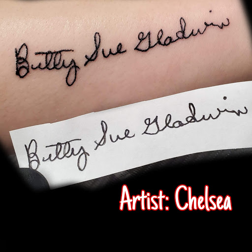 Explore angel numbers tattoo ideas, creative tattoo ideas in Florence, available at West Coast Tattoo & Body Piercing