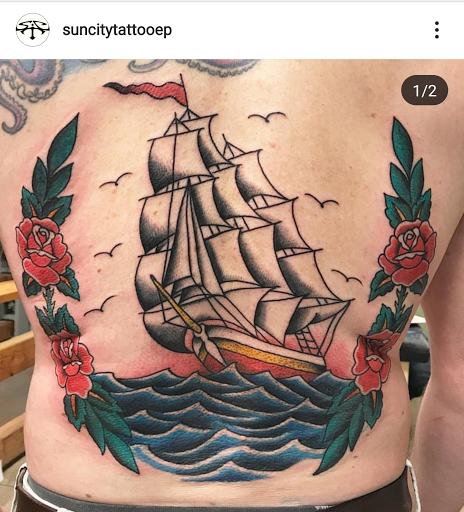 Explore koe wetzel tattoo ideas, creative tattoo ideas in El Paso, available at Sun City Tattoo Montana