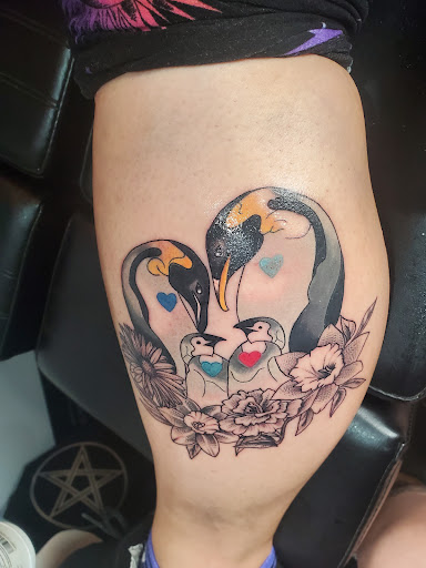 Explore chucky tattoo ideas, creative tattoo ideas in Roscoe, available at Skin Deep Studio Body Art & Beauty