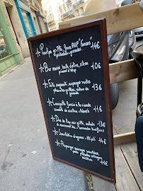 Restaurant grec étsi - le bistro à Paris (la carte)