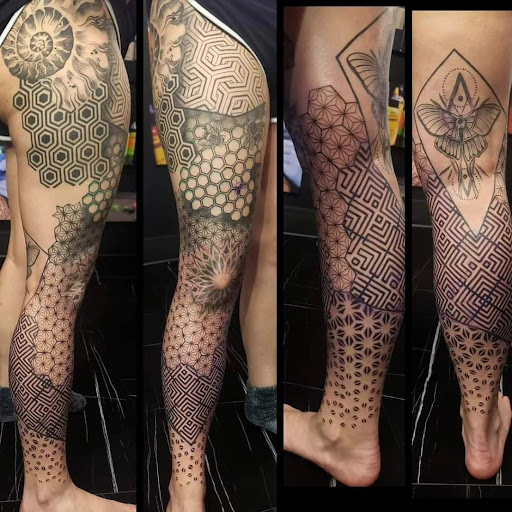 Explore gurren lagann tattoo ideas, creative tattoo ideas in Utica, available at Watchtower Tattoo Company