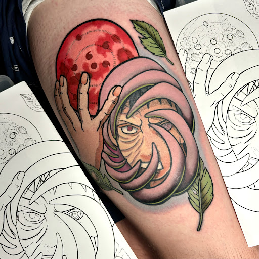 Explore geology tattoo ideas, creative tattoo ideas in Knoxville, available at Idle Hands Tattoo Studio