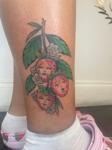 Explore barbie tattoo ideas, creative tattoo ideas in Savannah, available at Riverside Tattoo Parlor