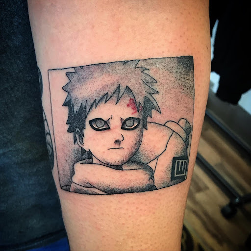 Explore 2 face tattoo ideas, creative tattoo ideas in Madera, available at Sea Wolf Tattoo