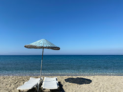 Foto von Pigale Strand und die siedlung