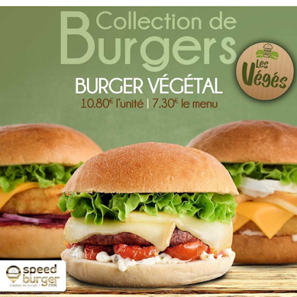 menu du Restaurant de hamburgers SPEED BURGER RENNES TOUR D'AUVERGNE à Rennes