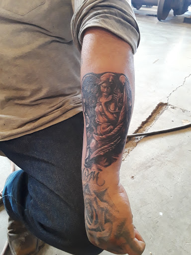 Explore journey tattoo ideas, creative tattoo ideas in Odessa, available at Black Cat Tattoo Company