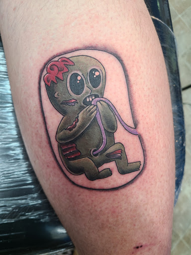 Explore death date tattoo ideas, creative tattoo ideas in Abilene, available at Ink Image Tattoos