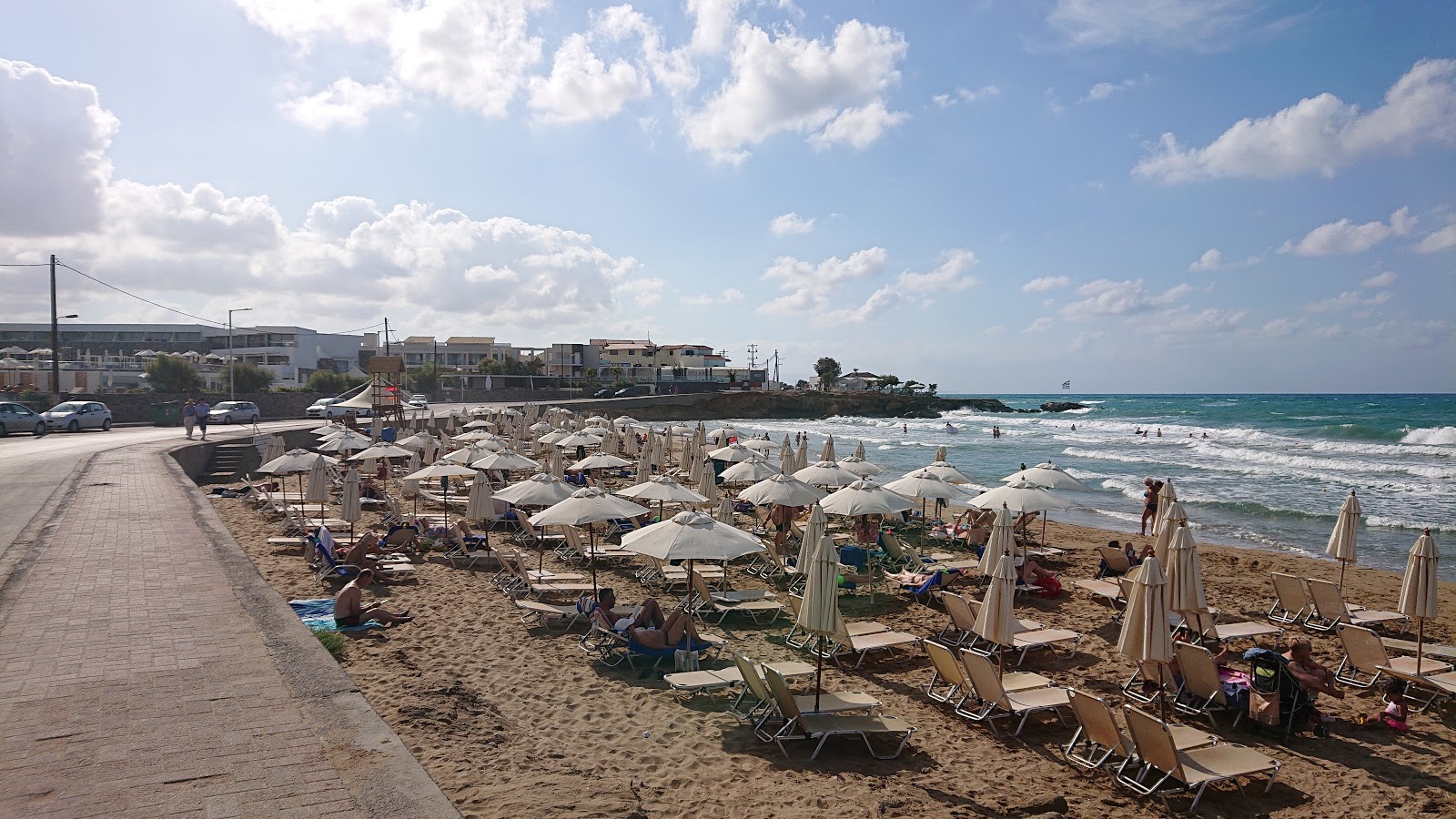 Photo of Beach Gouves II with very clean level of cleanliness