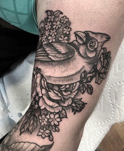 Explore mens butterfly tattoo ideas, creative tattoo ideas in Dover, available at Temple Tattoo