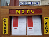 Chez Theo à Saint-Jean-de-Luz menu