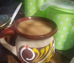 Tiny coffee shop house photo