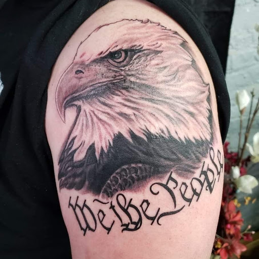 Explore twin tattoo ideas, creative tattoo ideas in Mebane, available at The Cardinal Skin Art & Gallery