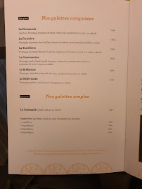 La Gargouille à Pont-Audemer menu