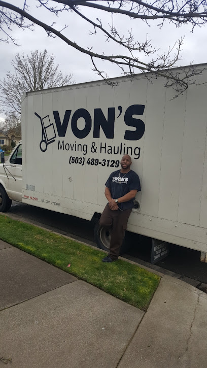 Von's Moving and Hauling, LLC