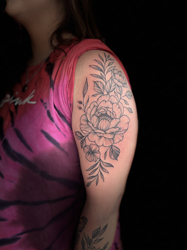 Explore tattoo ideas for mens thigh, creative tattoo ideas in Buckhannon, available at Good Times Tattoo Studio