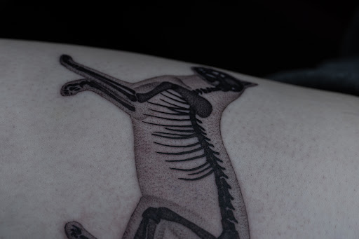 Explore tattoo shop decor ideas, creative tattoo ideas in Pittsburgh, available at Dark Matter Tattoo Collective