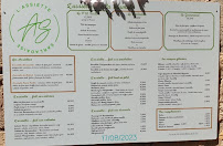 Menu du L'Assiette Sarladaise - Restaurant avec terrasse à Sarlat-la-Canéda
