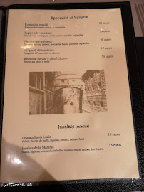 San Marco à Nantes menu