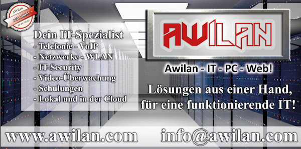 AWilan - IT - PC - Web GmbH&Co.KG Am Kirchfeld 28, 84533 Haiming, Deutschland
