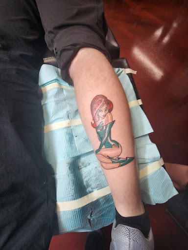 Explore gf name tattoo ideas, creative tattoo ideas in Appleton, available at Til Death Tattoos