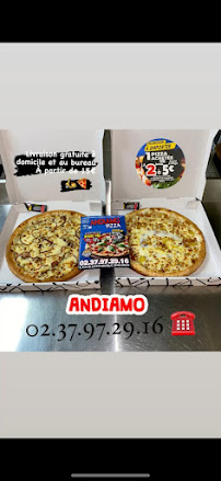 Andiamo Pizza à Brou menu