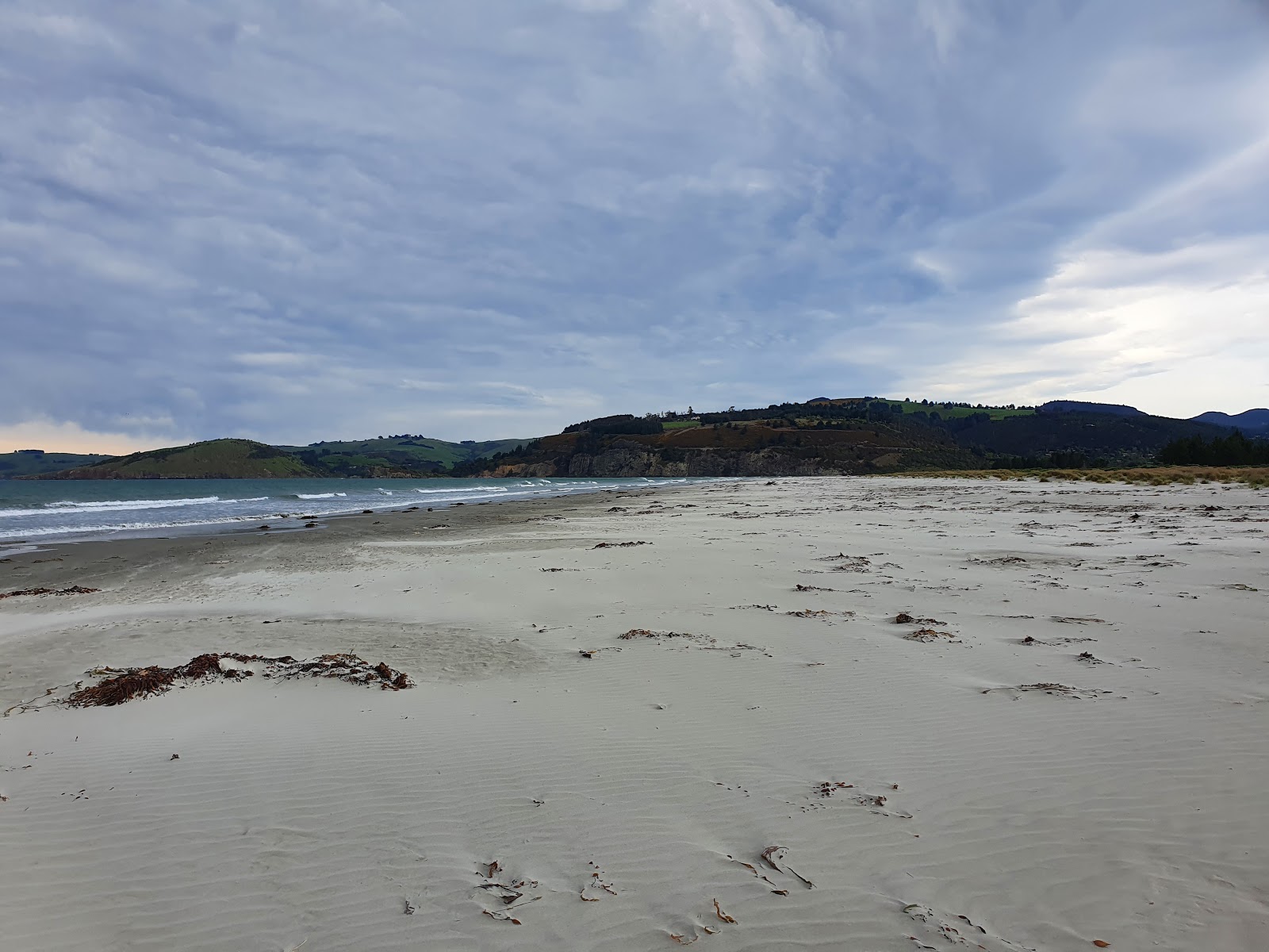 Warrington Beach'in fotoğrafı dağlarla çevrili