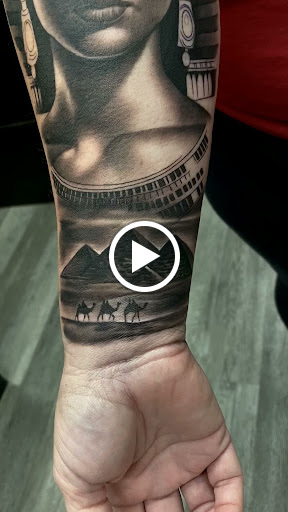 Explore small music tattoo ideas, creative tattoo ideas in Spokane, available at Anchored Art Tattoo